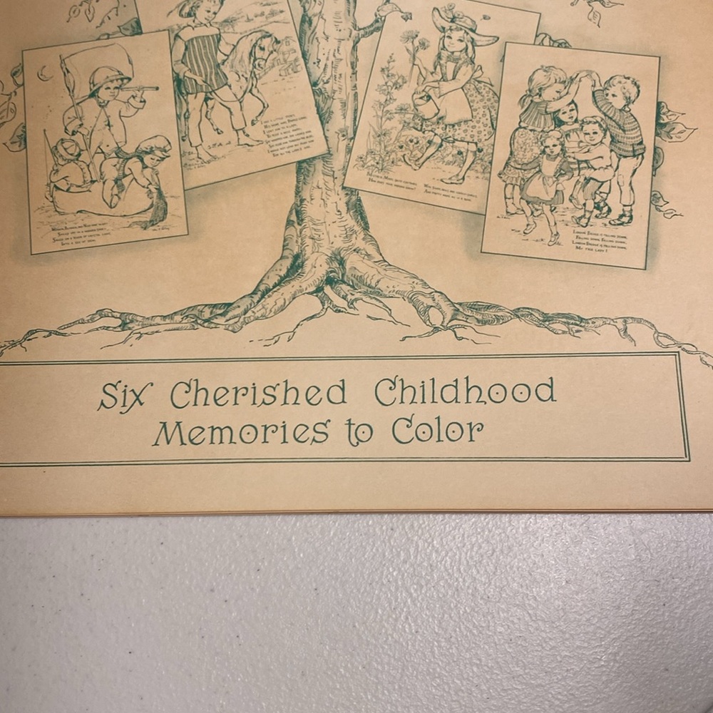 Vintage Red Farm Studio Kim’s Childhood Memories Coloring Book - Picture 13 of 13